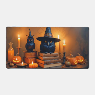 Halloween pompoenen uil Schattige Spooky feestelij Bureaumat