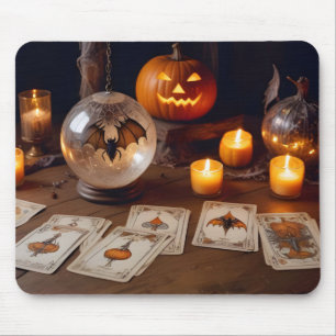 Halloween pompoenen vleermuizen Schattigee spookac Muismat