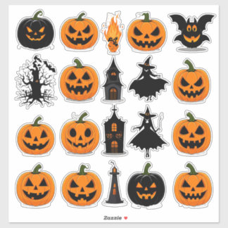 Halloween Pompoenhuis Collectie 🎃 Sticker