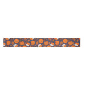 Halloween pompoenpatroon inpakpapier lint (Voorkant)