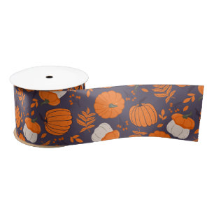 Halloween pompoenpatroon inpakpapier lint