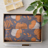 Halloween pompoenpatroon inpakpapier tissuepapier (Geschenk)
