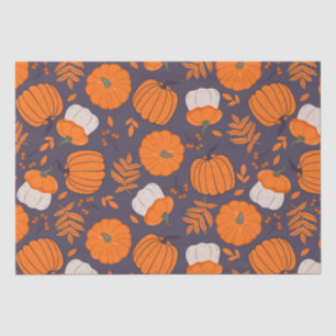 Halloween pompoenpatroon inpakpapier tissuepapier