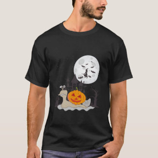 Halloween Pompoenslak T-shirt