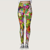 Halloween Pop Fashion Leggings (Devant)