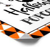 halloween popcorn-stalletje poster (Hoek)