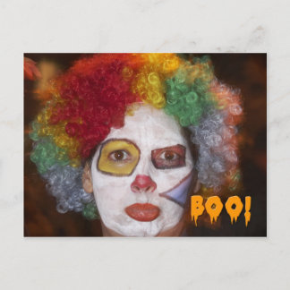 Halloween portret briefkaart 3