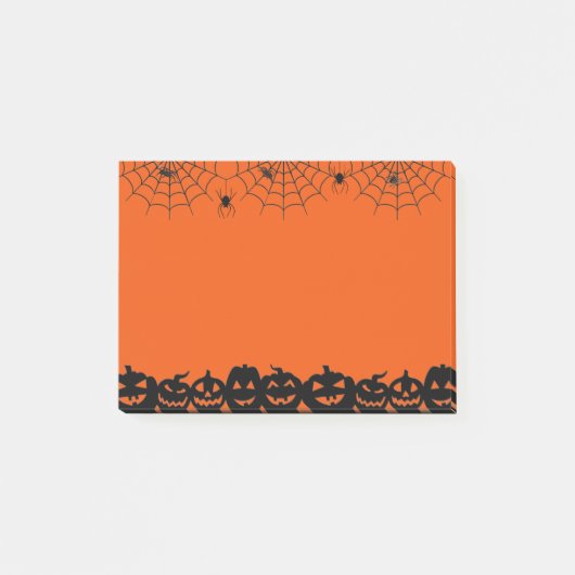 Halloween post die hij aantekent post-it® notes (Voorkant)