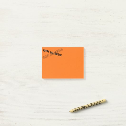 Halloween Post-it® Notes (Op bureau)