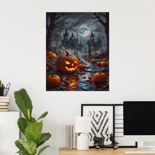 Halloween Poster (Bureau à domicile)