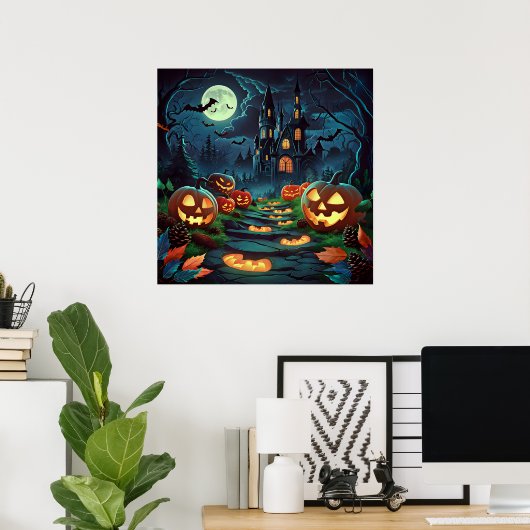 Halloween Poster (Thuiskantoor)