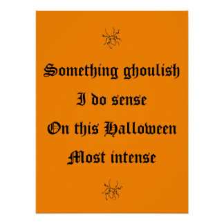 Halloween poster perfect poster