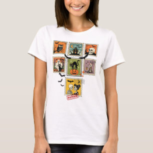 Halloween postzegel Collectie T-shirt