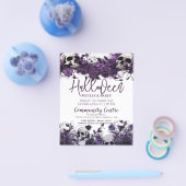 Halloween Pot Luck Party Flyer (Enkel)