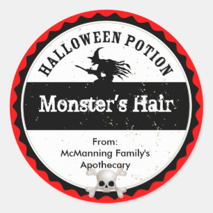 Halloween Potion Ronde Sticker