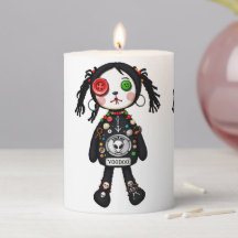 HALLOWEEN - Poupée de chiffon de Voodoo Alien tris