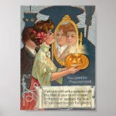 Halloween Precautions Canvas Art Print (Voorkant)