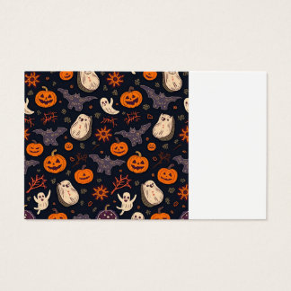Halloween profielkaart visitekaartje