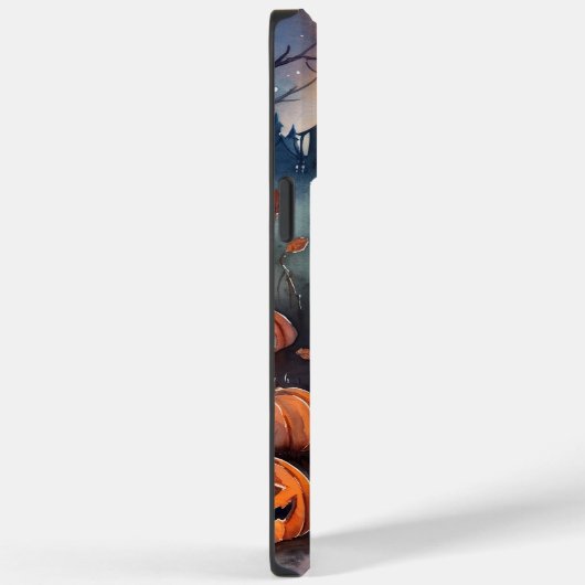 Halloween Pug met pompoenen eng Case-Mate iPhone Case (Achterkant / Rechts)