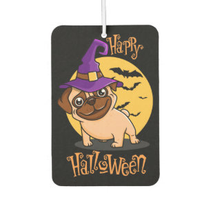 Halloween Puggy Auto Geurverfrisser Luchtverfrisser