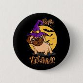 Halloween Puggy Button (Voorkant)
