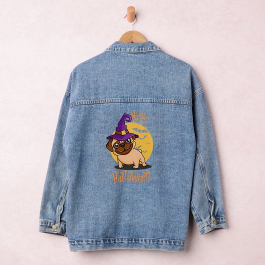 Halloween Puggy Denim Jas Denim Jacket (Hangar)