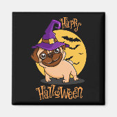 Halloween Puggy Magnet (Devant)