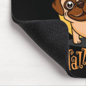 Halloween Puggy Mousepad Muismat (Hoek)