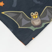 Halloween Pumkin Fleece Deken (Hoek)