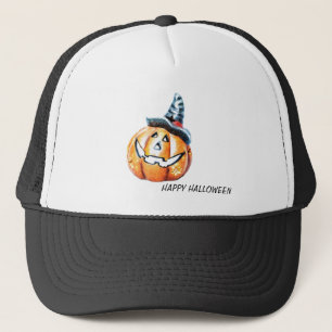 Halloween Pumkin Trucker Pet