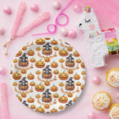 Halloween Pumpin Patch Papieren Bordje (Feest)