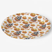 Halloween Pumpin Patch Papieren Bordje (Gekanteld)