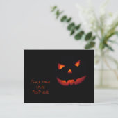 Halloween Pumpkin 001 Briefkaart (Staand voorkant)