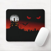 Halloween Pumpkin Bats & Witches #1 Muismat (Met muis)