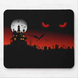 Halloween Pumpkin Bats & Witches #1 Muismat