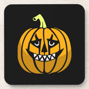 Halloween Pumpkin Bier Onderzetter
