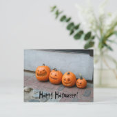 Halloween Pumpkin Briefkaart (Staand voorkant)