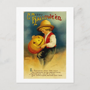 Halloween Pumpkin Briefkaart