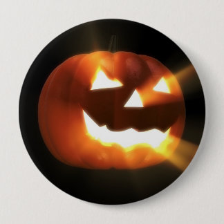 Halloween Pumpkin Button