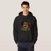 Halloween Pumpkin Devil Trident Zombie Monster Hoodie (Voorkant volledig)