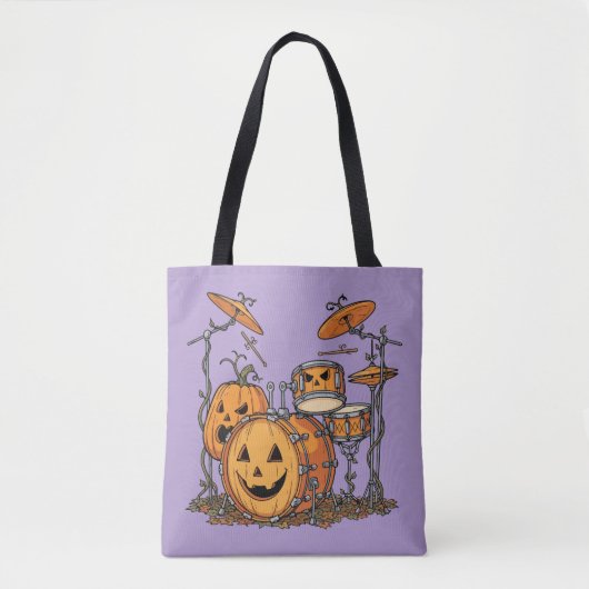 Halloween Pumpkin Drum Set Draagtas (Voorkant)