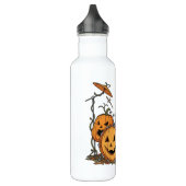 Halloween Pumpkin Drum Set Waterfles (Links)