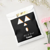 Halloween Pumpkin Face-behandelingen Bedankzakje (Gezegeld)
