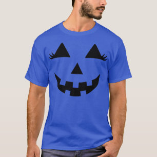 Halloween Pumpkin Face Costume Mannen Vrouwen Kind T-shirt