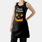 Halloween Pumpkin Face Schort (Insitu)