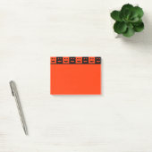 Halloween Pumpkin Face Squares Post-it® Notes (Kantoor)