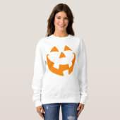 Halloween Pumpkin Face Trui (Voorkant volledig)