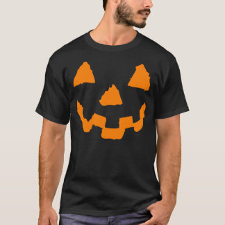 Halloween Pumpkin Face Tshirt