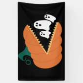 Halloween Pumpkin Funny Ghosts Boys Kinder Spandoek (Verticaal)
