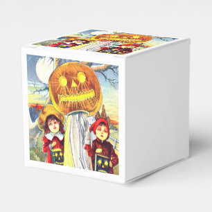 Halloween Pumpkin Ghost Bedankdoosjes